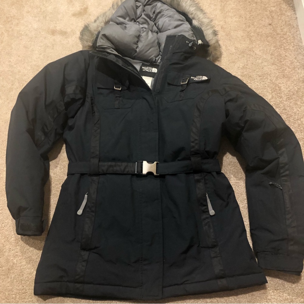 The North Face Vintage Hooded Down Coat
